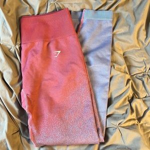 Gymshark adapt ombré leggings size medium
